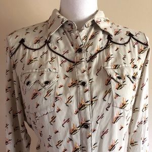 Rare Vintage Wrangler Western Shirt